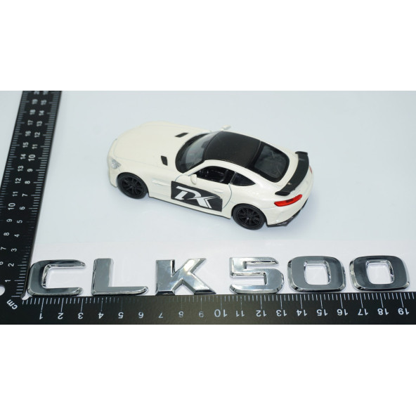 DK Tuning CLK500 Bagaj Krom ABS 3M 3D Yazı Logo Benz İle Uyumlu - 4