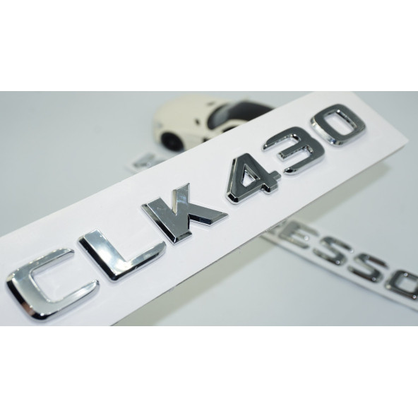 DK Tuning CLK430 Kompressor Bagaj Krom ABS Yazı Logo Benz İle Uyumlu