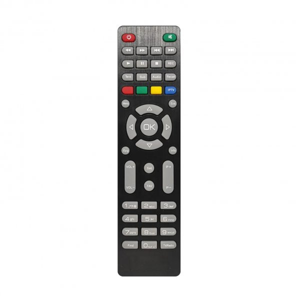 UYDU KUMANDA KORAX HITECH ASTRA FULL HD IPTV TUŞLU YAZISIZ