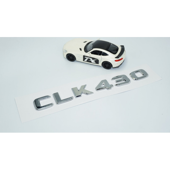 DK Tuning CLK430 Bagaj Krom ABS 3M 3D Yazı Logo Benz İle Uyumlu - Resim 2