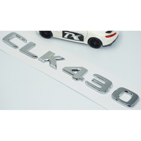 DK Tuning CLK430 Bagaj Krom ABS 3M 3D Yazı Logo Benz İle Uyumlu - Resim 3