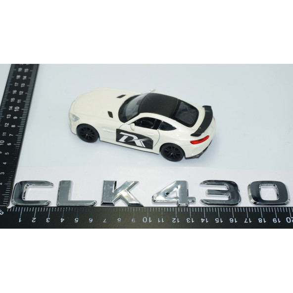 DK Tuning CLK430 Bagaj Krom ABS 3M 3D Yazı Logo Benz İle Uyumlu - Resim 4
