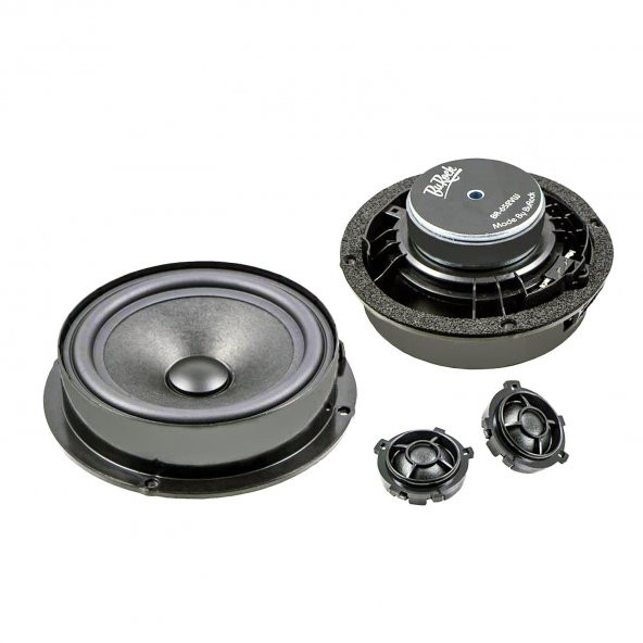 OTO MIDRANGE COMPONENT 16CM 120W 2 ADET WOLKSWAGEN BUROCK BR-652VW - 1