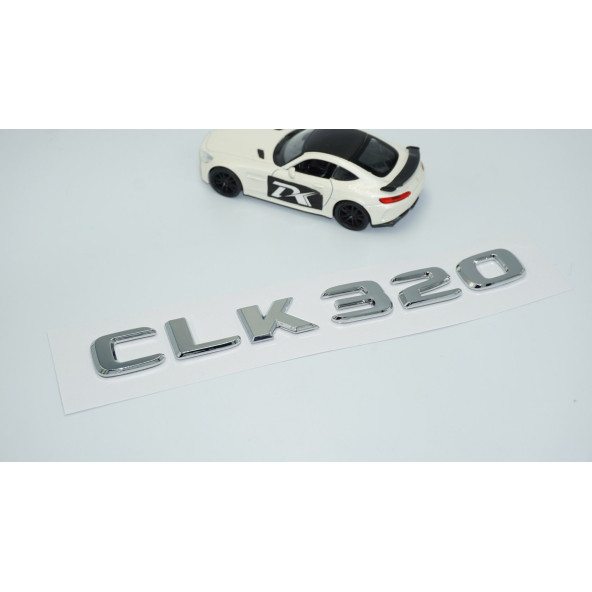 DK Tuning CLK320 Bagaj Krom ABS 3M 3D Yazı Logo Benz İle Uyumlu - 2