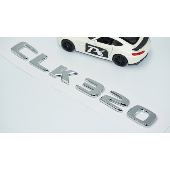 DK Tuning CLK320 Bagaj Krom ABS 3M 3D Yazı Logo Benz İle Uyumlu - 3