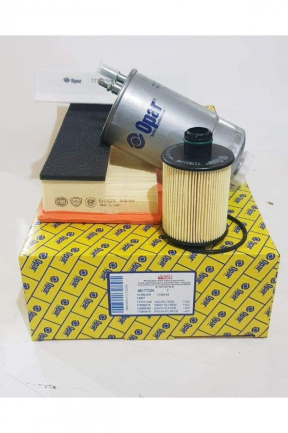FİLTRE SETİ DOBLO 1,6  4 LÜ SET OPAR