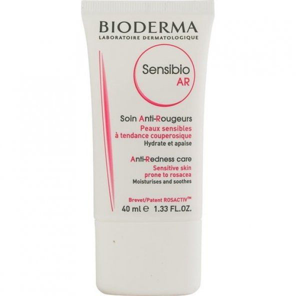 Bioderma Sensibio Ar Krem 40 Ml - Kızarıklık Sorunu Yaşayan Hassas Ciltler için Bakım
