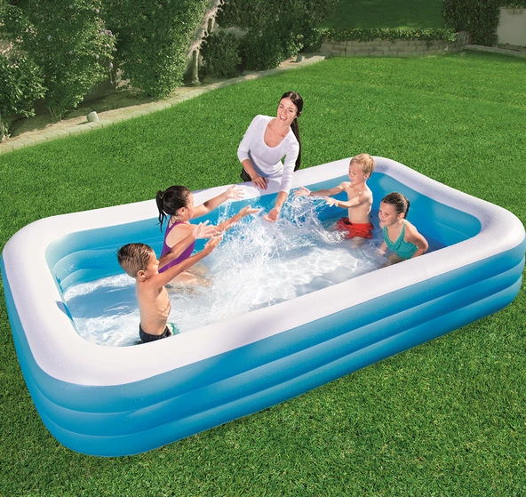 Bestway 54009 305x183x56 cm Jumbo Dikdörtgen Şişme Havuz
