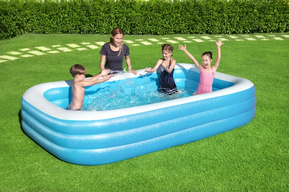 Bestway 54009 305x183x56 cm Jumbo Dikdörtgen Şişme Havuz - 3