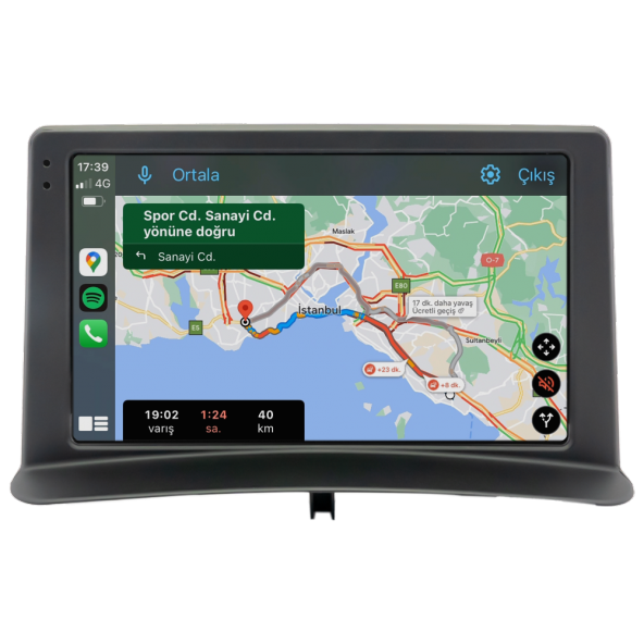 Renault Clio 3 Android Multimedya Sistemi (2008-2012) CRV-4451X - 4