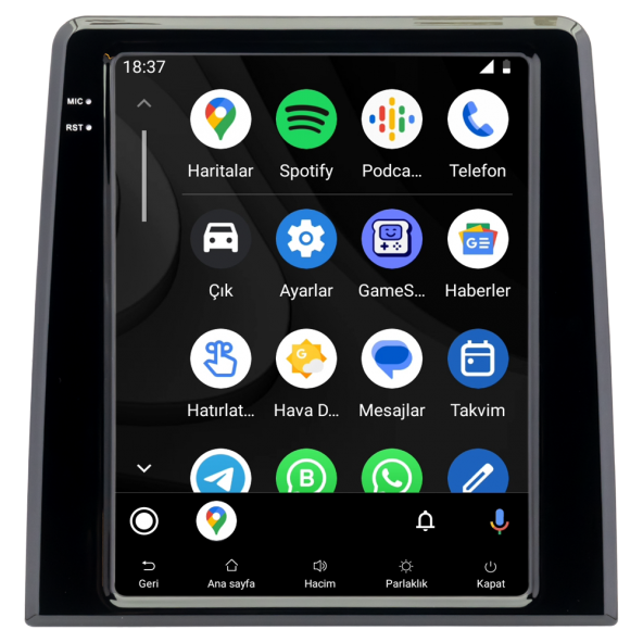 Renault Clio 5 Android Multimedya Sistemi (2020-2023) CRV-4449XT - 3