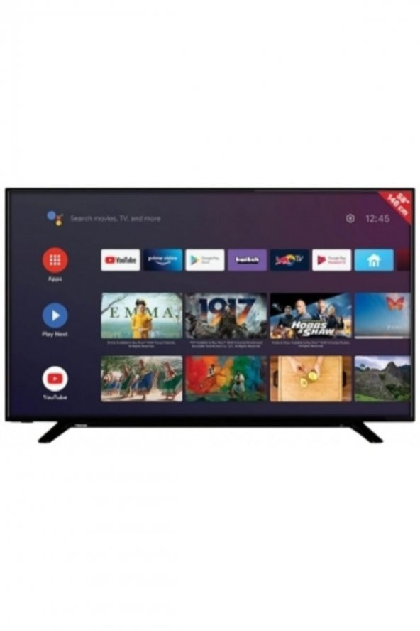 Toshiba 50UA2063DT 4K Ultra 50" 127 Ekran Uydu Alıcılı Android Smart LED TV