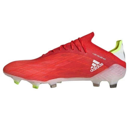 adidas X Speedflow.1 Çim Saha Kramponu FY6870  - Kırmızı p-100 - 2