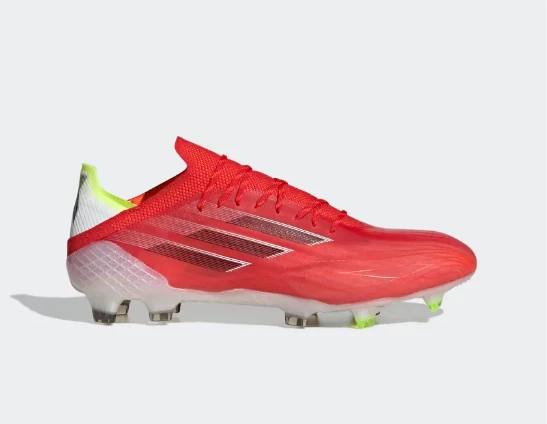 adidas X Speedflow.1 Çim Saha Kramponu FY6870  - Kırmızı p-100