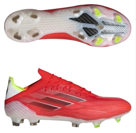 adidas X Speedflow.1 Çim Saha Kramponu FY6870  - Kırmızı p-100 - 3