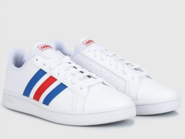 adidas Grand Court Base ERKEK AyakkabıEE7901 Beyaz E-454 - 5