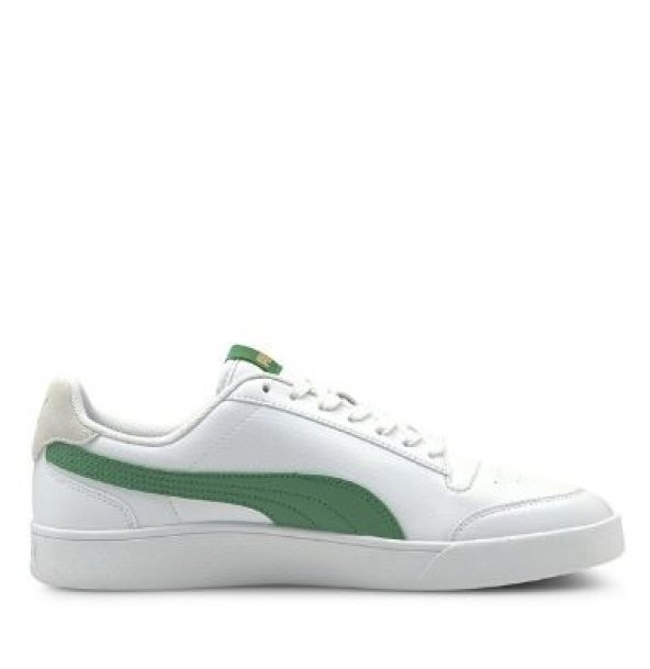 Puma Shuffle - Erkek Beyaz Yeşil Spor Ayakkabı 30966813 E-421