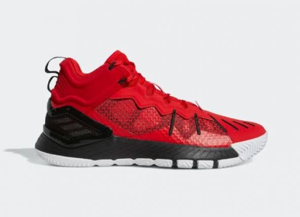 adidas D Rose Son of Chi ERKEK BASKETBOL Ayakkabı GY3268 - Kırmızı E-471