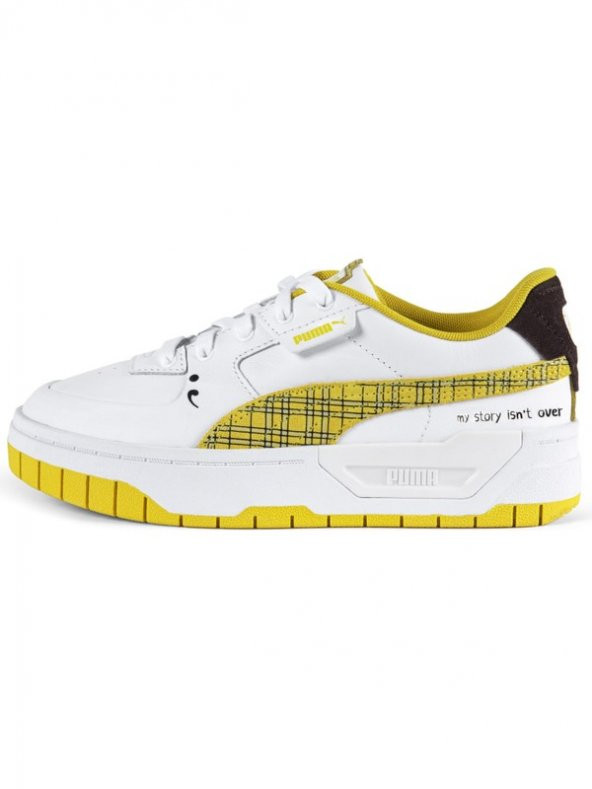 Puma Cali Dream College Kadın Beyaz Sneaker Ayakkabı  39194401 B-256 - 2
