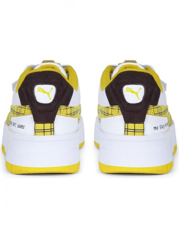 Puma Cali Dream College Kadın Beyaz Sneaker Ayakkabı  39194401 B-256 - 4