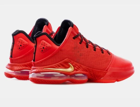 Nike LeBron 19 Low Light Crimson Erkek Basketbol Ayakkabı d09829600  E-479 - 4