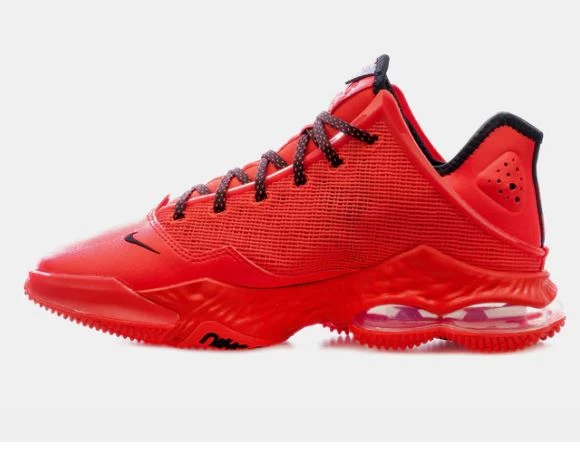 Nike LeBron 19 Low Light Crimson Erkek Basketbol Ayakkabı d09829600  E-479 - 2