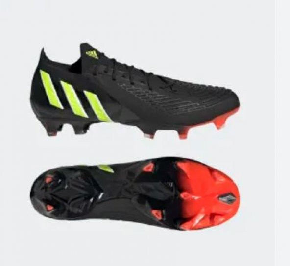 adidas Predator Edge.1 Low Çim Saha Kramponu - Siyah GW1023 P-97 - 2