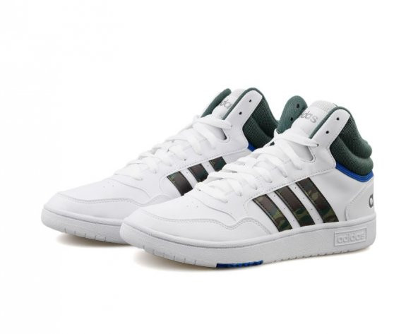 adidas Hoops 3,0 Mıd Gy4747 Erkek Spor Ayakkabı BEYAZ E-486 - 5