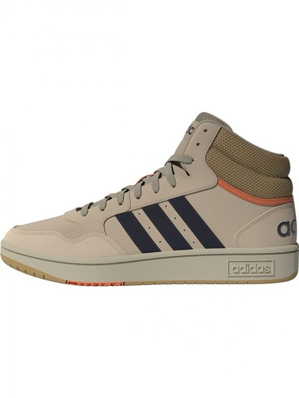 adidas Hoops 3.0 Mid Erkek Ayakkabı - Bej gx9608  E-484 - 2