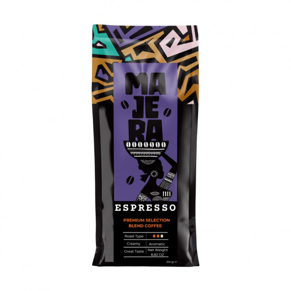 Espresso Premium Blend Çekirdek Kahve 250 GR