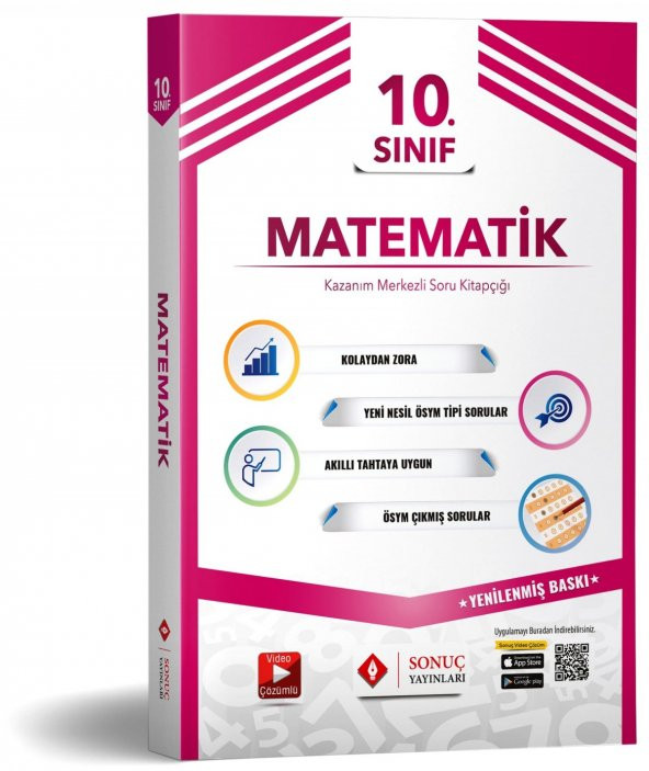Sonuç Yayınları 10. Sınıf Matematik Modüler Set 2023