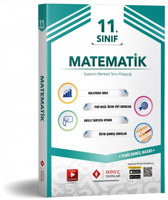 Sonuç Yayınları 11. Sınıf Matematik Modüler Set 2023