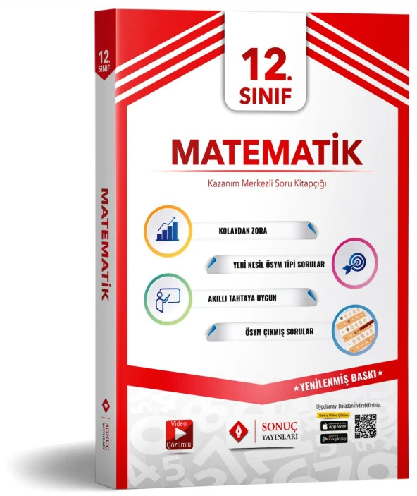 Sonuç Yayınları 12. Sınıf Matematik Modüler Set 2023