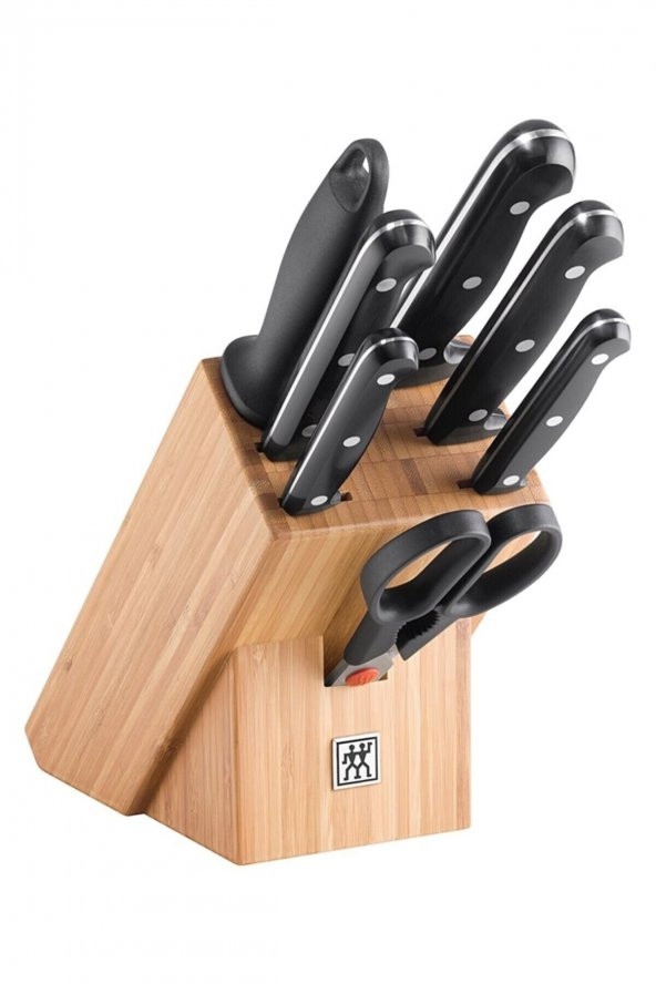 Zwilling 34931-003-0 8 Parça Blok Bıçak Seti Bambu Bloklu