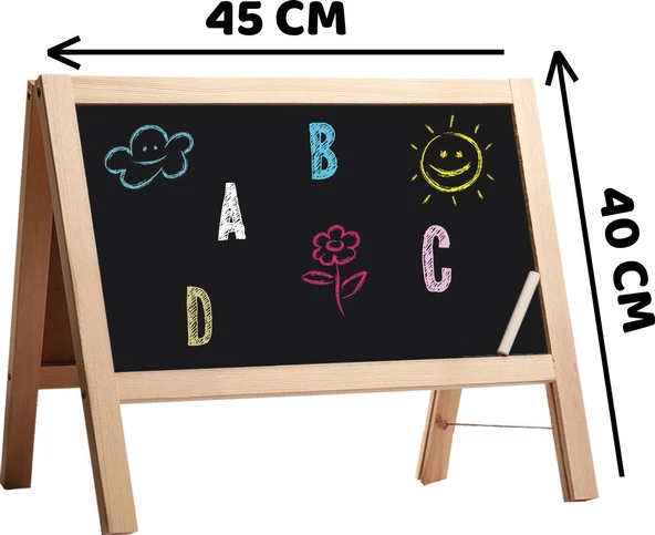 Diy-Toy Masaüstü Manyetik Yazı Tahtası 62 Parça Magnetli  2243 - 2