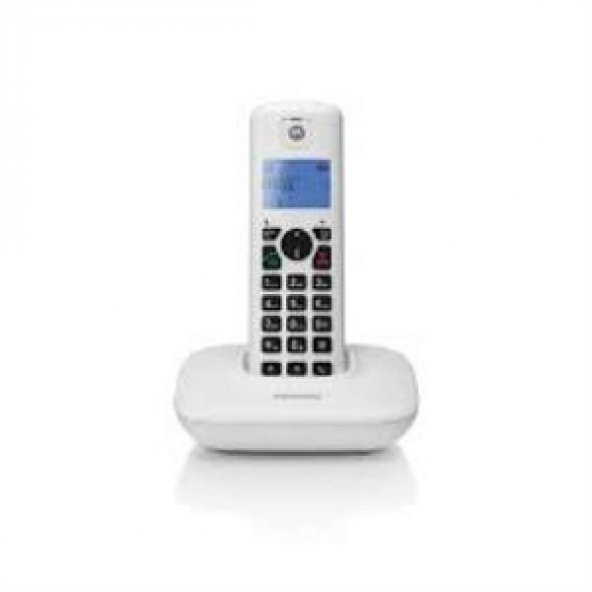 Motorola T401+ Beyaz Handsfree Telsiz Dect Telefon ürün görseli