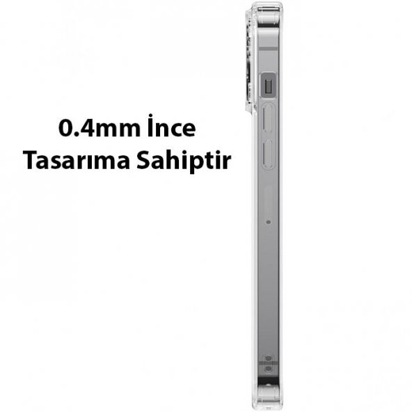 Baseus 0.4mm iPhone 13 Pro 6.1inch Darbe Koruyucu Telefon Kılıfı, Çizilmez, Kamera Koruyucu - 4