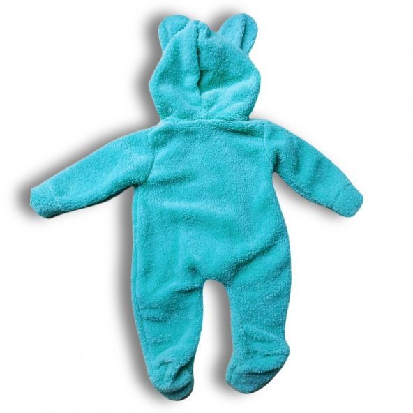 Jolbaby Panda Desenli Welsoft Unisex Bebek Tulum - 2