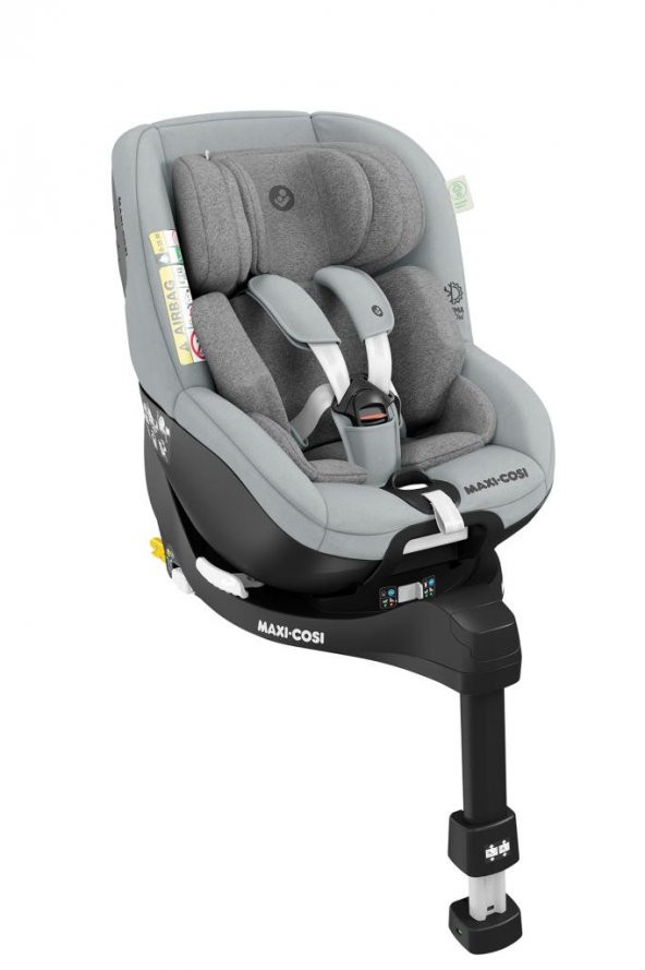 Maxi-Cosi Mica Pro Eco I-Size ADAC'lı İsofix'li 360 Dönebilir Yatabilir 0-18 Kg Bebek Oto Koltuğu Authentic Grey - 5