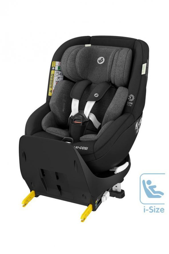 Maxi-Cosi Mica Pro Eco I-Size ADAC'lı İsofix'li 360 Dönebilir Yatabilir 0-18 Kg Bebek Oto Koltuğu Authentic Black - 11