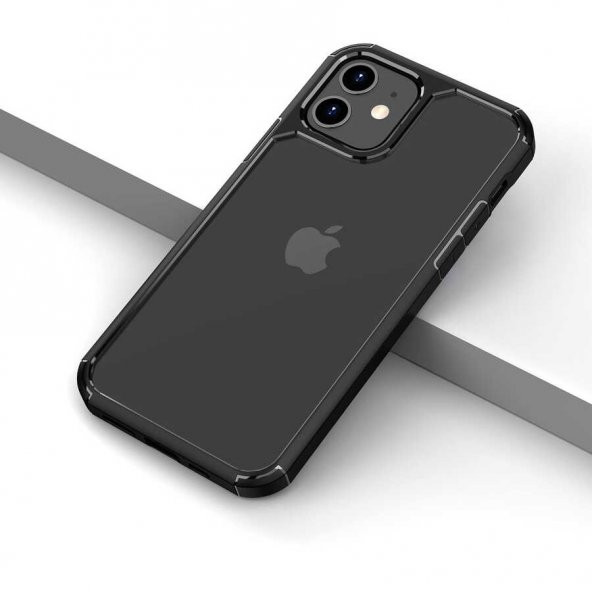 Apple iPhone 11 Kılıf Roll Kapak - Siyah