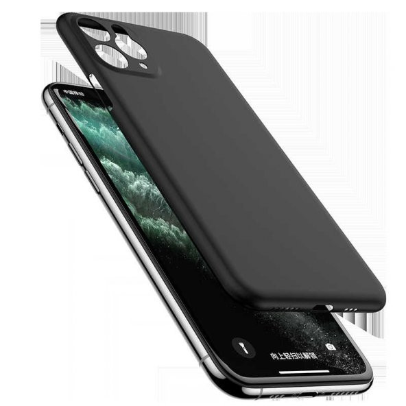 Apple iPhone 11 Pro Kılıf 1.Kalite PP Silikon - Siyah