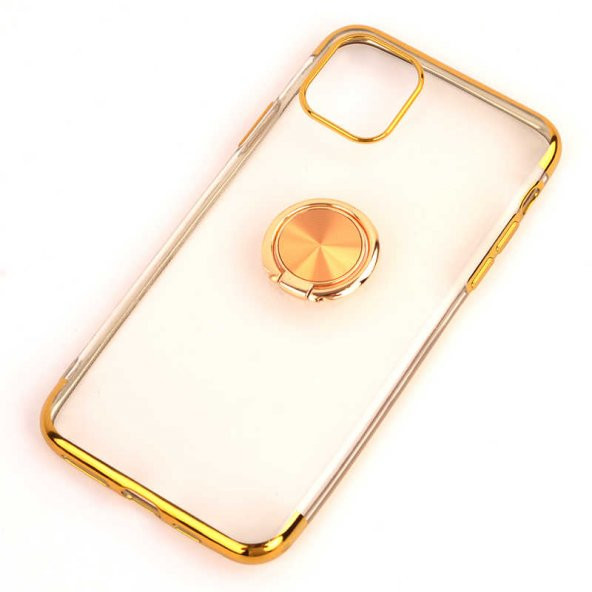 Apple iPhone 11 Pro Kılıf Gess Silikon - Gold