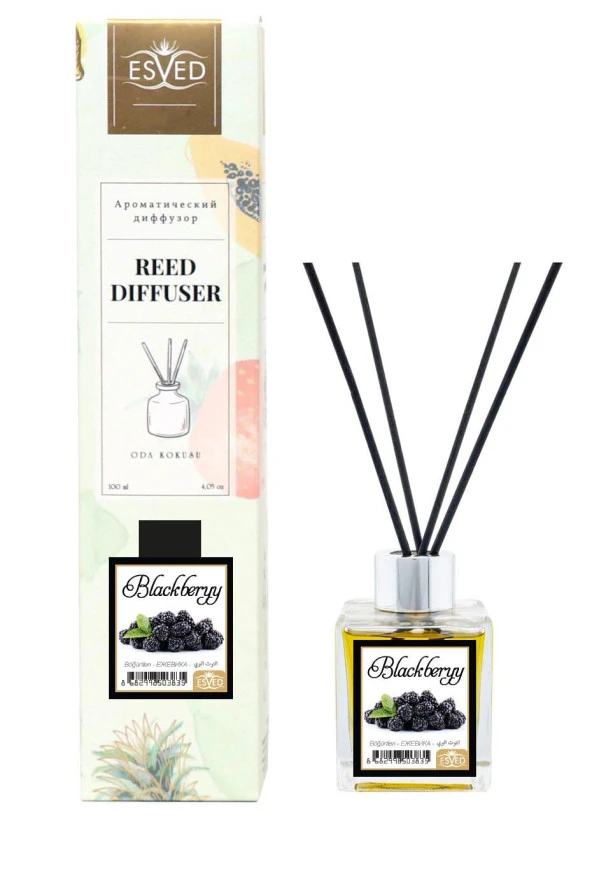 Böğürtlen Kokusu 100 Ml Çubuklu Oda Kokusu ürün görseli