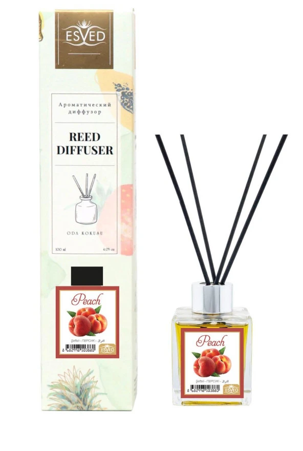 Şeftali Kokusu 100 Ml Çubuklu Oda Kokusu ürün görseli