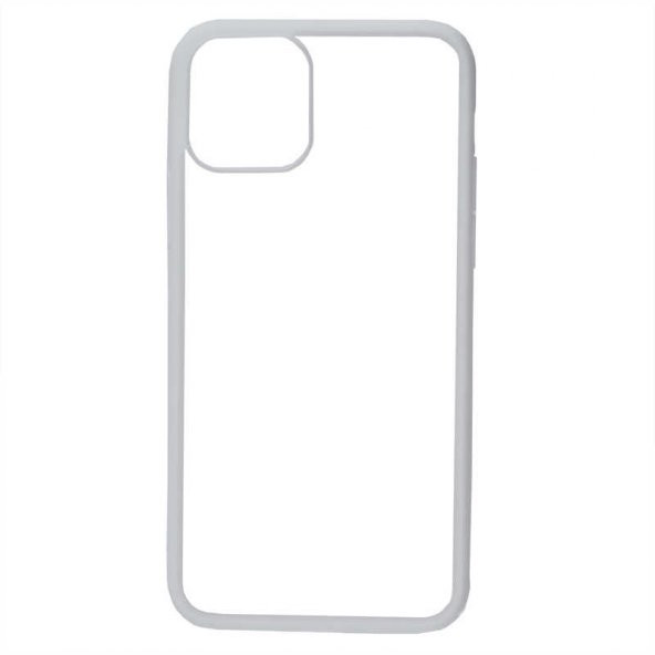 Apple iPhone 11 Pro Max Kılıf Endi Kapak - Beyaz