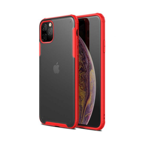 Apple iPhone 11 Pro Max Kılıf Volks Kapak - Kırmızı