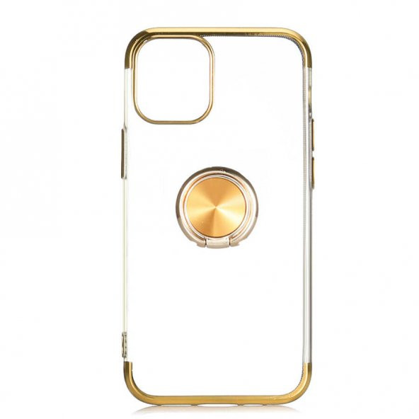 Apple iPhone 12 Kılıf Gess Silikon - Gold
