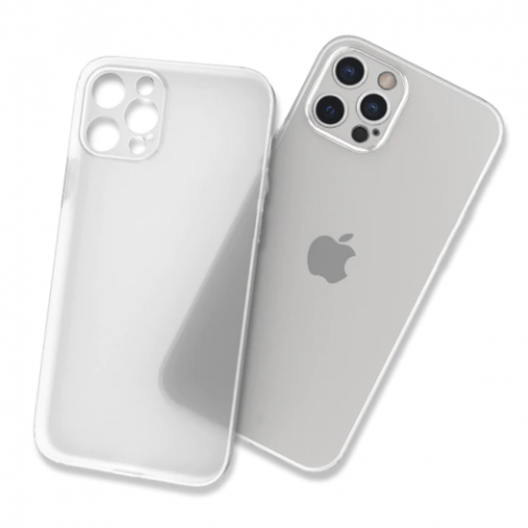 Apple iPhone 12 Pro Kılıf ​​Tiny Kapak - Renksiz
