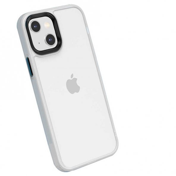 Apple iPhone 13 Kılıf ​​Cann Kapak - Beyaz